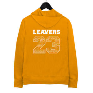 Leavers’ hoodies