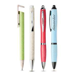 Eco pens and pencils