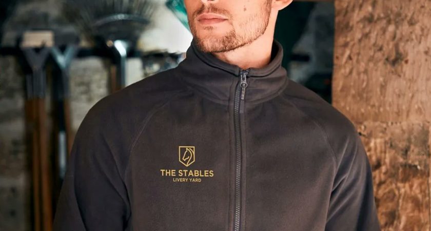 Personalised jackets – brand awareness on the go!